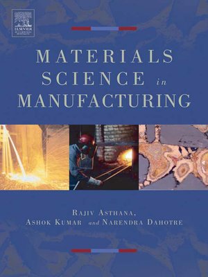 cover image of Materials Processing and Manufacturing Science